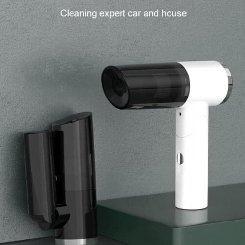 Handheld Vacuums Dust Sweeper Portable Vacuum Cleaner Hidden Dust Cleaning Tool with Brush Nozzle+Plat Nozzle+USB Cable