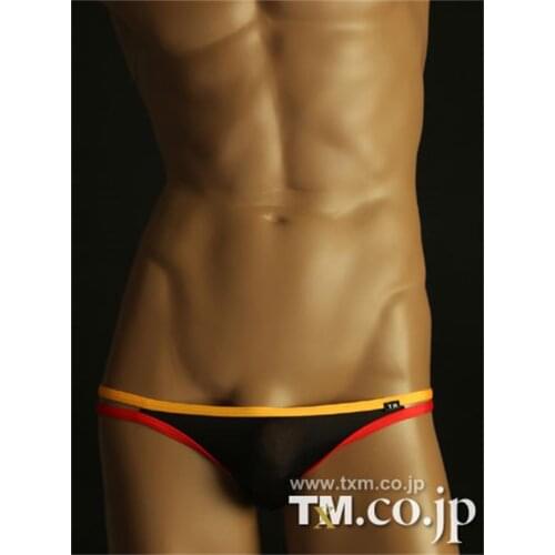 Sexy Underwear Mens Ultra-thin Silky Sagging T-shaped Pants 0315 Underwear