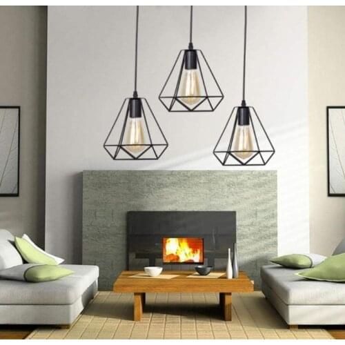 LED Chandelier Light Three Chandelier Geometric Nested Hanging Chandelier Stylish Tree Branch Chandelier Lamp Decorative HWC