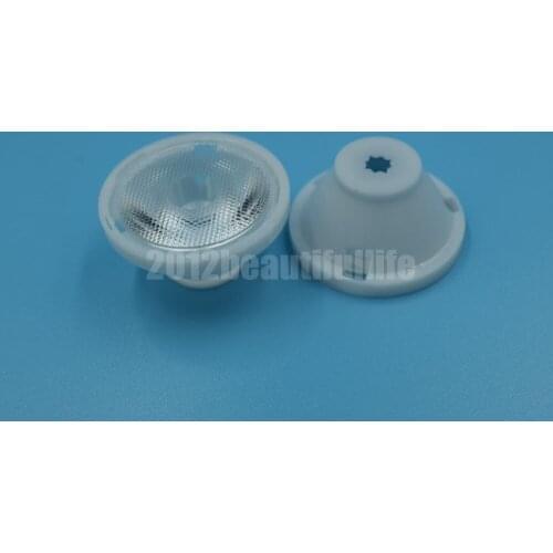 10pcs/lot 5degree 25Degree CREE XTE XPE XPG XPL 3535 Led Secondary Optical PMMA Lens &Holder
