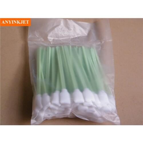 100pcs use for Roland for Mimaki for Mutoh cleaning swab Foam tip Format Printer Printhead Cleaning Stick Spare Parts