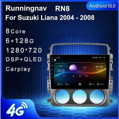 4G LTE Android 10.1 For Suzuki Liana 2004 - 2008 Car Radio Multimedia Video Player Navigation GPS