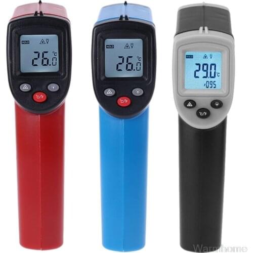 -50~600 Digital Infrared Thermometer GM320/AS530/HW600/GM550/HW550 LCD Display NonContact Meter Pyrometer IR Laser Point Jy05 21