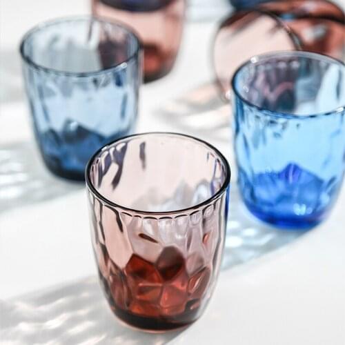 6pcs/lot Whisky Glasses Lead Free Crystal Champagne Red Wine Cocktail Glass Cup Goblet Wedding Party Bar Drinking Glasses