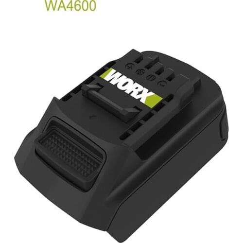 WORX 20V max battery adapter Green to Orange 5pin to 4Pin tool converter