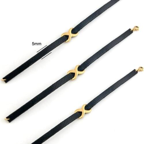 Infinite Stainless steel Charm 8 Shape Jewelry Infinity Bracelet for Men Women jewellery pulseira bileklik bangle