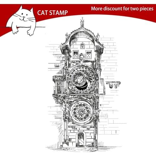 Clocks And Watches Clear Stamps For Scrapbooking Card Making Photo Album Silicone Stamp DIY Decorative Crafts