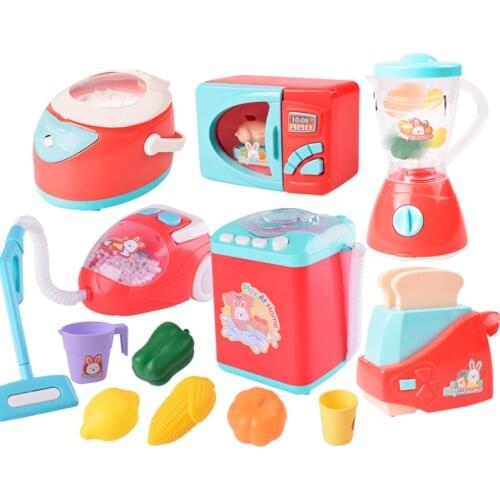 Children Kitchen Toy Simulation Kitchen Utensils Toys Household appliances Kids Pretend Play Kitchen Set Toys For Girls