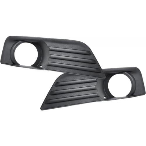 Replacement For Ford Focus 05-07 1 Pair Left+Right Side Front Lower Bumper Fog Light Grille 4M51-19952-A/4M51-19953-A
