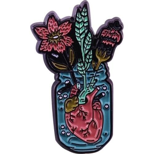 Strike Gently Pin ~ Protected Heart