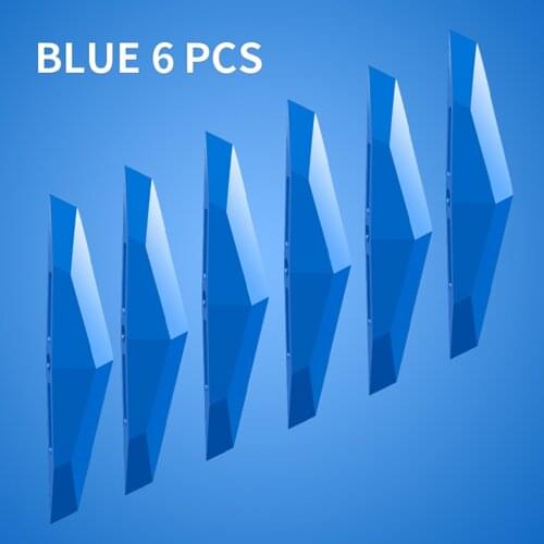 6pcs Removable Car Door Protector, Self-adhesive Rearview Mirror Stickers Fit All Car and Truck Doors Prevents Dents, Scratches