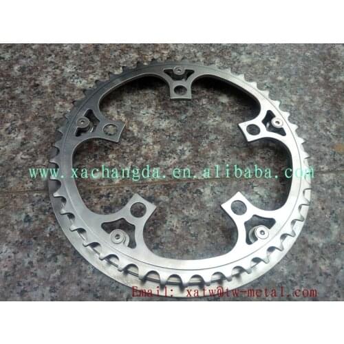 Titanium chain ring titanium bicycle chain ring Integrated chain ring