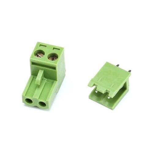 100 sets KF2EDGK + KF2EDGV or KF2EDGR 7.5mm or 7.62 mm 300V 15A Pitch PCB Plug-in Terminal Block connector, 2P 3P