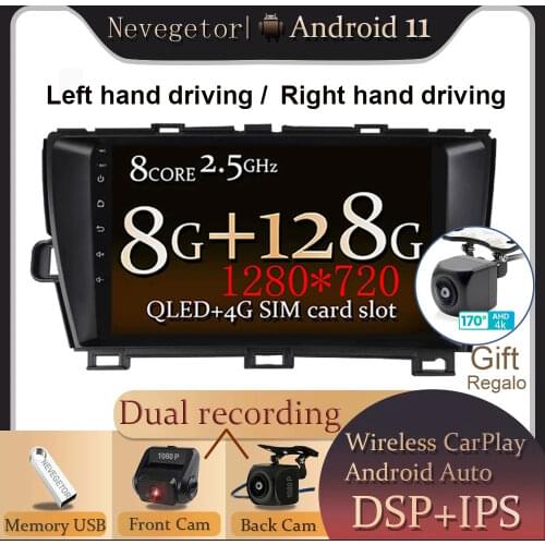For Toyota Prius 3 XW30 2009 - 2015 Right Hand Driver Car Radio Multimedia Player Navigation Stereo No 2din 2 din DVD
