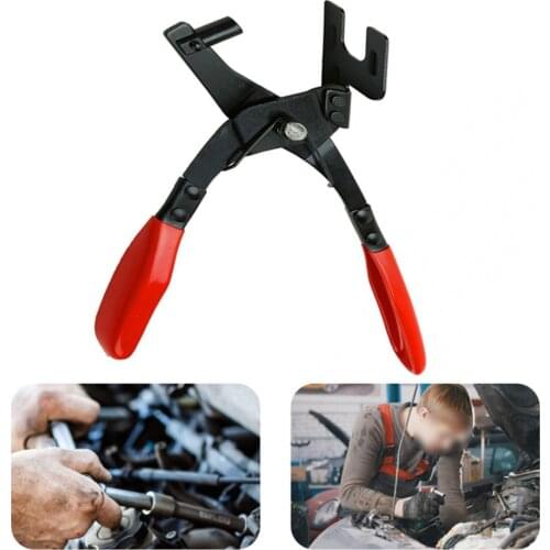 Car Carbon Steel Exhaust Hanger Removal Pliers Exhaust Pipe Hanger Remover Pliers Rubber Pad Removal Stretcher Repair Tool 2020