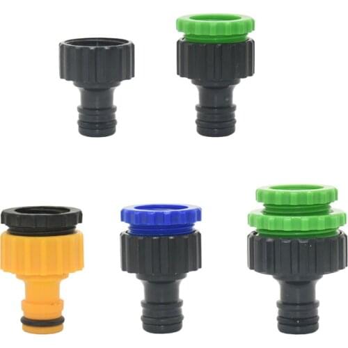 Garden Quick Connector 1/2 3/4 1 inch Female To 5/8" Water Tap Quick Fitting Adapter Car Wash Water Gun Accessories 50PCS