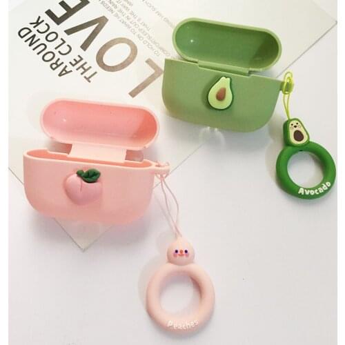 For QCY T10 / T11 Wireless bluetooth Earphone Case Cartoon Anti-lost Silicon Protect Cover for qcyt11