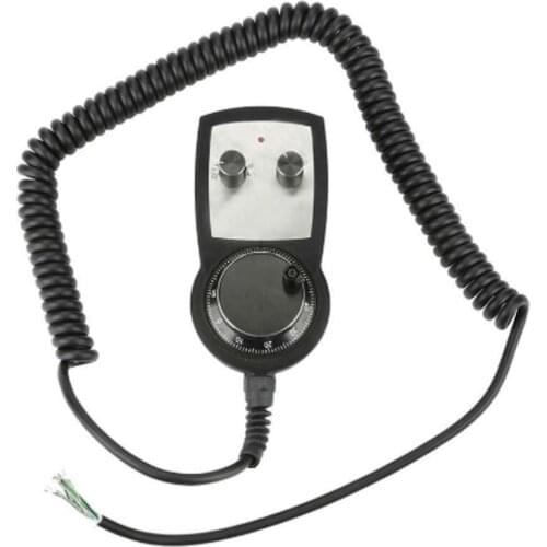 CNC 4-Axis MPG Pendant Handwheel 5V manual pulse generato for GSK FAGOR Siemens FANUC System