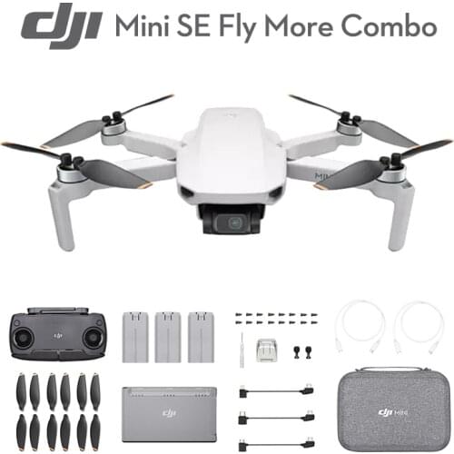 DJI Original Brand Mini SE Drone 3-Axis Gimbal 2.7K Camera Drone Flight Time 30 Minutes Ultralight Foldable Drone with Camera