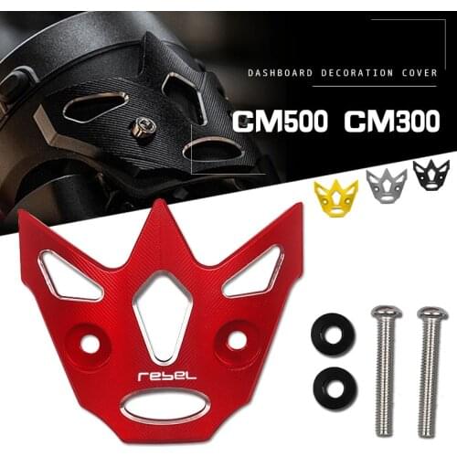 For Honda Rebel CMX 300 500 CMX500 CMX300 2017-2021 Motorbike Aluminium Gauge Speedometer Trim Bezel Decorative Cover