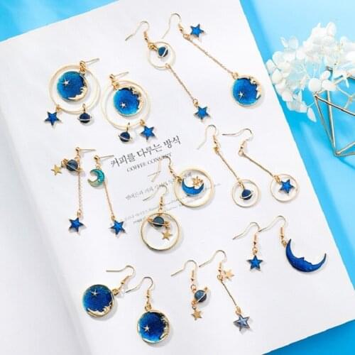 GENBOLI Women's Gold Earrings