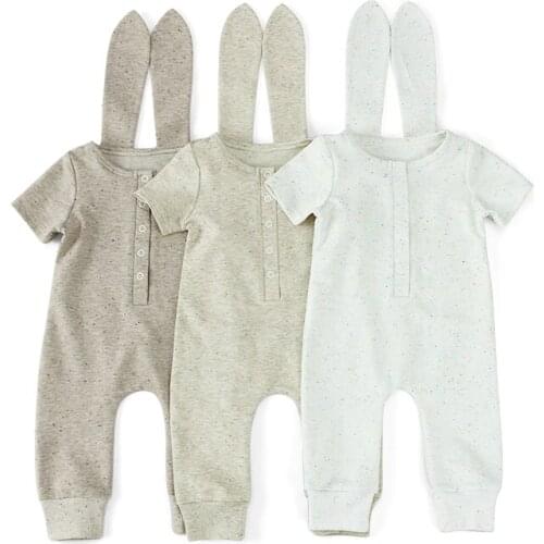 Kaiya Angel Flexible Cotton Children Jumpsuit Summer Clothing New Loose Onesies for Baby Newborn Pajamas Bulk Kids Holiday Gifts