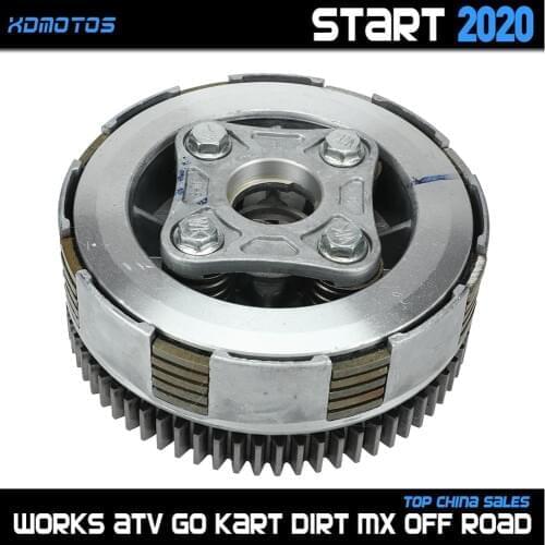 5 Disc 67 Teeth Complete Manual Clutch Assembly Kit For lifan 140cc 150cc Horizontal Engines Dirt Pit Bike Monkey Bike Parts