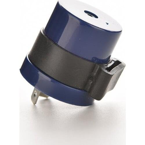 Motor Buzzer Flasher Relay Indicator DC 6V 12V Input 2 Pins Motorcycle Blue Inbuilt Beeper Flasher Turn Signal LED Blinker