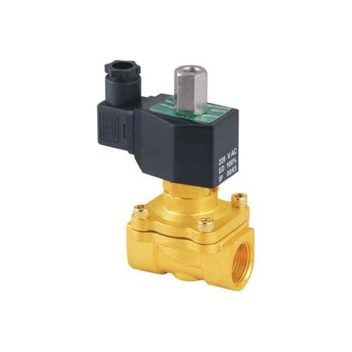 3/4" Normally Open Brass Electric Solenoid Valve 2W200-20-NO 12VDC