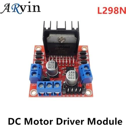 L298N Driver Board Module L298N Stepper Motor Smart Car Robot Breadboard Peltier High Power L298 DC Motor Driver for Arduino