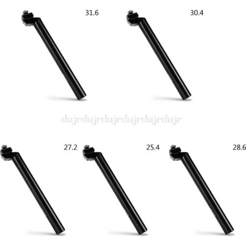 New Aluminum Alloy Bicycle Saddle MTB Road Mountain Bike Black Seat Tube Post Bicycles Parts Au28 19 dropship
