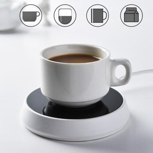 Portable Electric Heating Cup Mat Drinking Water Milk Coffee Mug Heater Warmer Water Bottle Cup Accessories