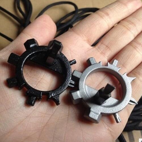 EDC Outdoor Tool Octopus stainless steel Portable Tools 12 function screwdriver key ring opener bicycle Bike Repairing Kit FW072