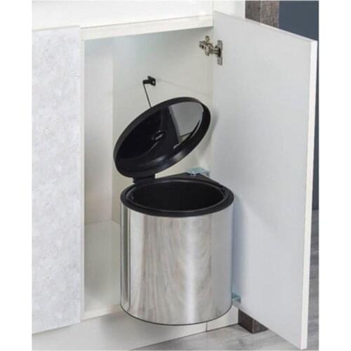 S-2251 Cabinet Interior Stainless Dustbin