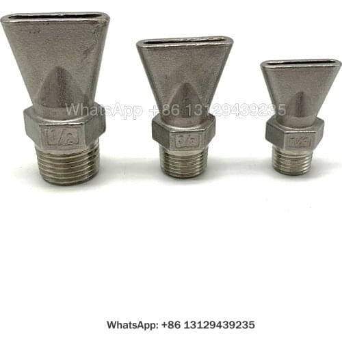 SS304 Duckbill Air Knife, Windjet Air Nozzle,Duckbill Wind Jet Flat Air Spray Nozzle, Air Drying Nozzle,Air Knife Nozzle