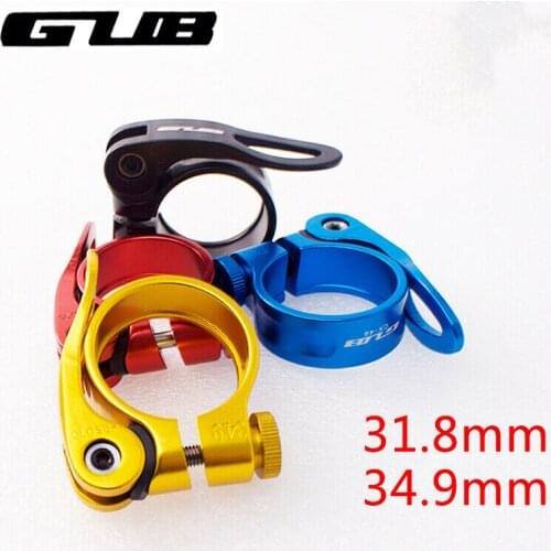 Carbon Fiber Seatpost Clamp 30.2/31.8/34.9mm Aluminium Alloy BMX Bike Seat Clamp Mountain Bike Seatposts Clamps Bicycle parts