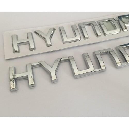 1pcs ABS car Letter Rear trunk Decals Emblem badge sticker Decal styling auto Accessories