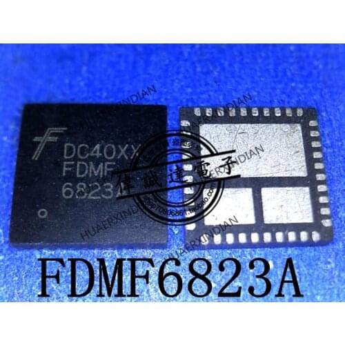 1Pieces New Original FDMF6823A FDMF 6823A QFN40 In Stock Real Picture
