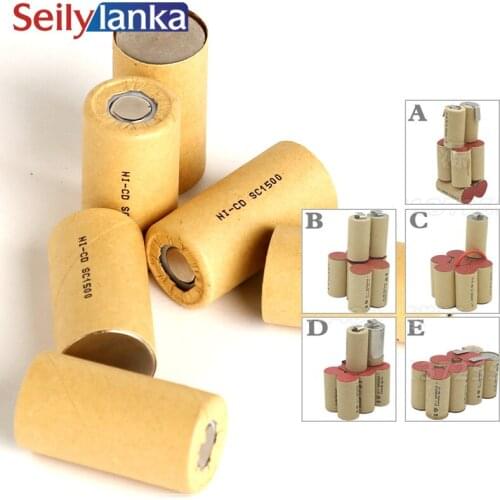 20Pcs 1500mAh Discharge rate 15C,battery cell high power battery cell,power tool battery,Power Cell,Ni cd,rechargeable battery