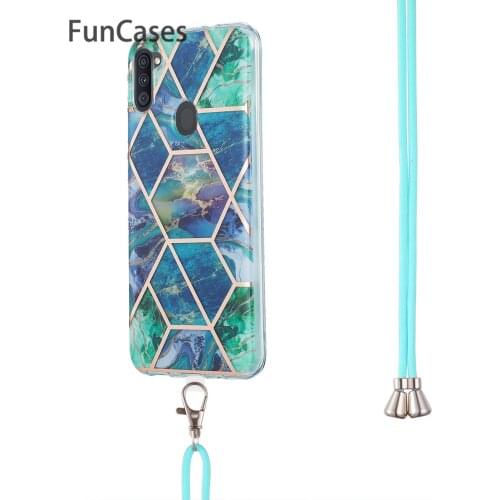 Lavender Pattern Cases For cellular Samsung A11 Caso Flamingo Back Cover Case Capinha Samsung Galaxy ajax M11 Soft TPU Galaxie