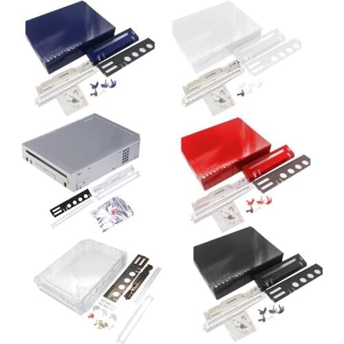 Professional Full Housing Shell Cover Case Fit for Wii Console，6 Colors Optional