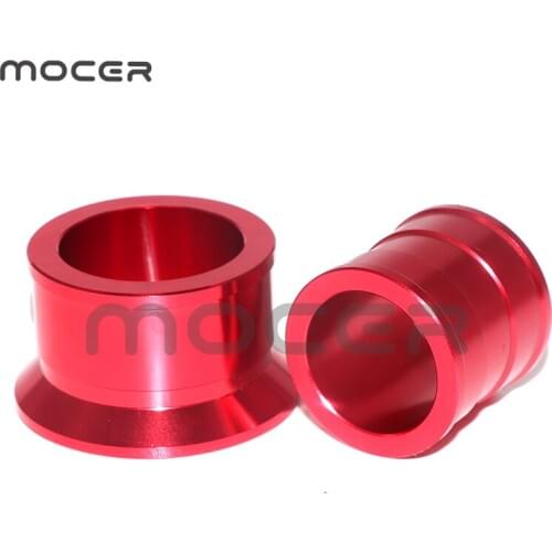 CNC Billet Front Rear Wheel Hub Spacers wheel busher Fit For CR 125 250R CRF 250X 450R 450X Motorcross