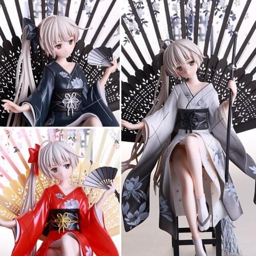 22cm In Solitude Where We Are Least Alone Kasugano Sora Anime Action Figure Prone Position PVC Collection Model Dolls Toy Gifts