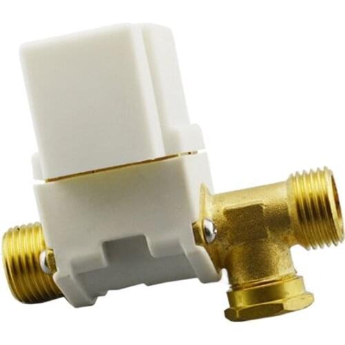 AC 220V Brass 1/2\" Electric Solenoid Valve Water Air N/C Normally Closed Water