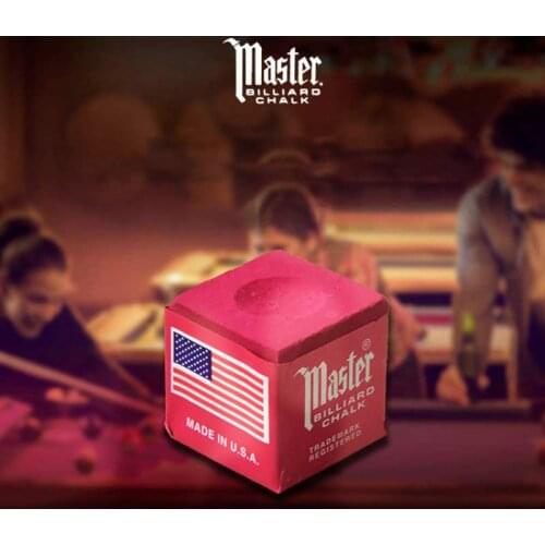 Geninue Master Chalks Light Green/Dark Green/Blue/Red Dry Snooker Oily Nature Pool Cue Billiar Chalk Billiard Accessories 2019