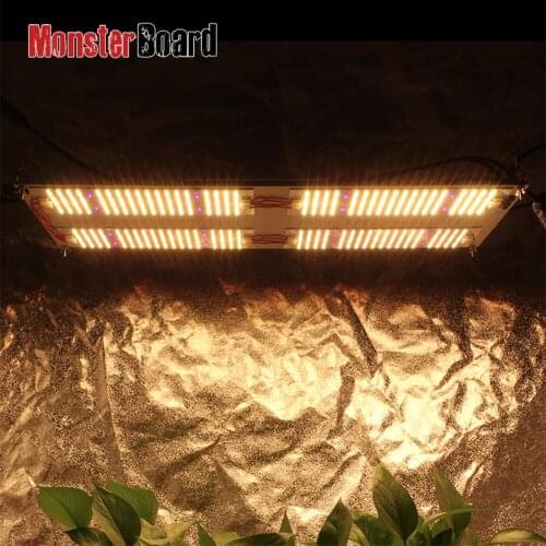 Samsung lm301b geeklight led grow light 480W 3000k/3500k hydroponic led Bluetooth controller