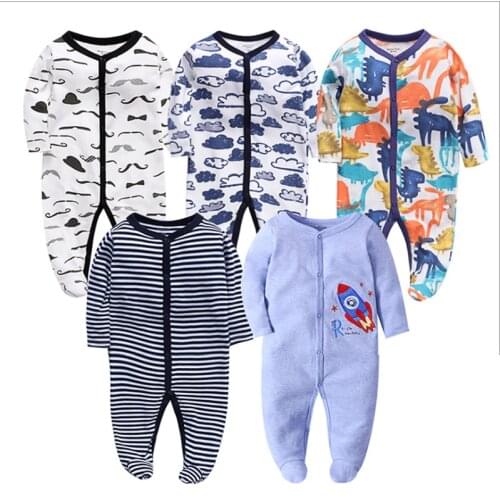 Baby Autumn Romper Newborn Boys Infant Clothes 100% Cotton Jumpsuit Long Sleeve Cartoon Bodysuits Overalls Girl baby Costume New