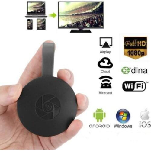 Newest HDMI-compatible Wireless Display Receiver2.4 G WiFi 4K 1080P Mobile Screen Cast Mirroring Adapter Dongle display