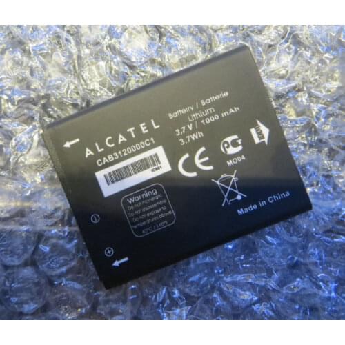 New CAB3120000C1 CAB23A0000C1 850mAh 3.7V Li-ion battery for Alcatel One Touch 768 OT710 OT888A OT880A BeeLine Dual