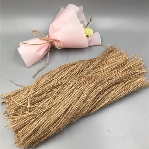 600Pcs 20cm One-Strand Hemp Rope For Jewelry/Tag/Garment/Gift Box/Cup/ Decor Packaging Hang Natural Hemp Strings